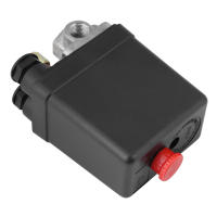 Interruptor De Presión Para Compresor De Aire De 240V 16A Control De Compresor De Aire Pesado Cuatro Puertos Rango De Presión 90PSI-120PSI - details 0