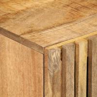 vidaXL Armario de lavabo para baño madera maciza de mango 38x34x48 cm - details 4
