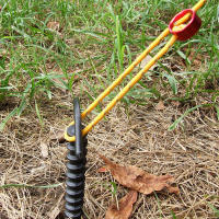 10Pcs Palos De Tenda De Plástico De Alta Resistencia 5.7 Pulgadas Gancho De Asta Para Acampar Y Exterior Tipo Espiral Palos De Sombra Para Tenda - details 7