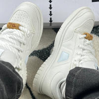 Zapatillas Casuales Retro De Tela Blanca Para Hombres Y Mujeres Tamaño Grande Zapatos Versátiles Transpirables Con Suela De Goma - details 1
