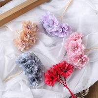 1/3Pcs Arreglo De Flores Artificiales Mini Para Decoración De Hogar Y Bodas Decoración De Habitaciones Y DIY Accesorios De Regalo - details 2