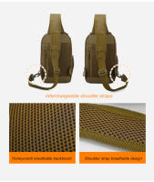 Bolsa De Pecho Táctica USB Bolsa De Hombro Para Hombres Deporte Al Aire Libre Pesca Senderismo Viaje Caza Camping Bolsa De Mano Unisex - details 2