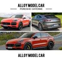 Modelo De Coche Porsches Cayenne Turbo S De 1:24 En Aleación Con Sonido Y Luz Vehículo De Juguete De Metal Para Colección Y Regalo Para Niños - details 10