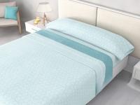 Juego de sábanas pirineo invierno 120 g – Amanecer Agua bajera 30 cm + largo 200 cm – camas 90 | 105 | 135 | 150 y 180 cm| Mercatienda.es - details 0