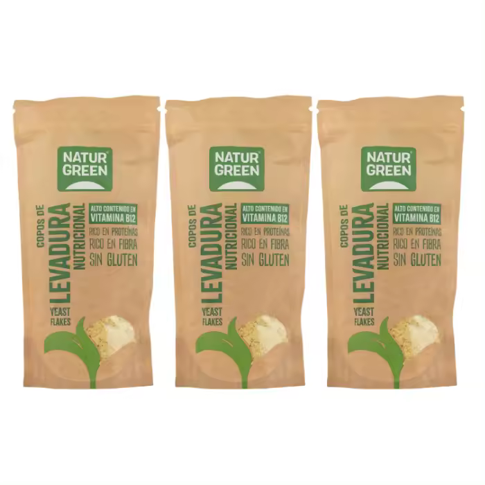 Pack 3x NaturGreen Levadura nutricional Convencional 150 g - 1