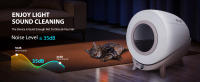 Nobleza - Arenero Autolimpiable Inteligente para Gatos con App, 80L Capacidad, Ideal para Varios Gatos, Incluye 2 Rollos de Bolsas de Basura - details 7