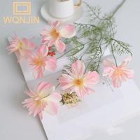 1PC Gesang Simulación De Flores De Crisantemo Decoración De Amanecer En Enredadera Para Sala De Estar Arreglo Floral De Seda - details 7