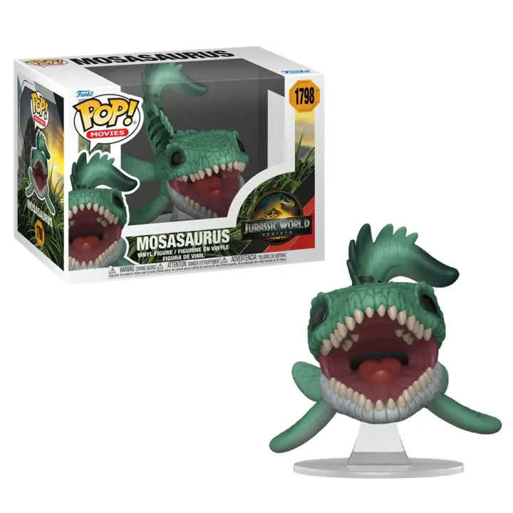FUNKO POP! JURASSIC WORLD: EL RENACER – MOSASAURUS, 86659, Nº1798, TIENDA CON LICENCIA OFICIAL - 1