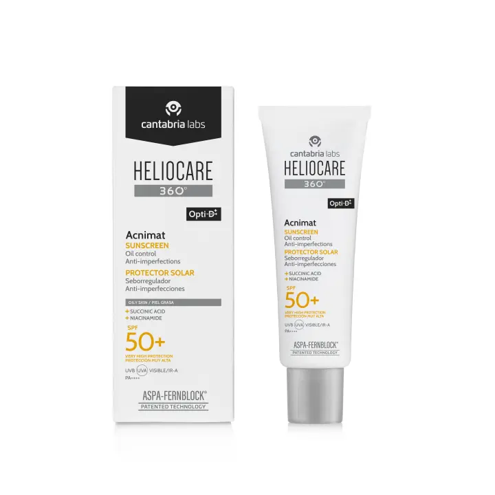 HELIOCARE 360º SPF 50+ ACNIMAT PROTECTOR SOLAR ENVASE 50 ml - 1