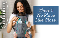 Portabebés, dos estilos de porteo, con babero Wonder Cover, correas ajustables, esencial para el registro, para recién nacidos y niños pequeños de 7 a 26 lb, gris - details 1