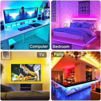 Tira De Luces LED RGB SMD 5050 Bluetooth Control Inteligente De Navidad Diode Ribbon Flexible Decoración De Habitación Con APP - details 11