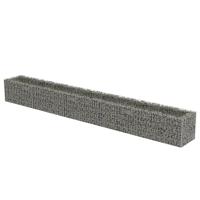 vidaXL Arriate de gaviones de acero Dimensiones 450 x 90 x 100 cm,  450 x 90 x 50 cm,  180 x 50 x 100 cm y mas - details 6