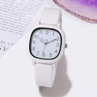 Reloj De Pulsera De Cuarzo Para Mujer Con Material De Silicona Y Acero Inoxidable Luminoso Color Gel Exquisito Accesorios Moda Casual - details 1