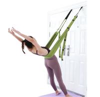 Cinta De Yoga Aérea Ajustable Para Mujeres Correa De Estiramiento Elástica Para Puerta Equipo De Entrenamiento De Mano De Remolino - details 6