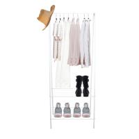 BURRO PERCHERO CON ZAPATERO  2 NIVELES PERCHERO RESISTENTE FACIL DE MONTAR - details 0