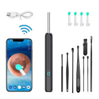Ear Wax Removal Tool, Spade Ear Cleaner with Ear Camera, 1296P Ear Scope, Earwax Remover Picker with 3 Ear Scoops, Ear Pick with 6 LED Ligh - details 2