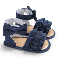 Zapatos De Princesa Para Niña Verano Suaves Tacones Bajo Sandalias Para Primera Caminata Zapatos De Ballet Interior Y Exterior Para Bebés De 0 a 12 Meses - details 6