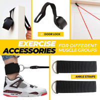 Set De 11 Piezas De Bandas De Resistencia Con Correa Para Tobillo Expansor De Pecho Ejercicio Elástico Portátil De Fitness - details 3