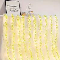 Lámpara De Imitación De Hojas Con Caja De Batería 20 Luces Siempre Encendidas Para Decoración De Puerta De Hierro Forjado Cobre - details 1
