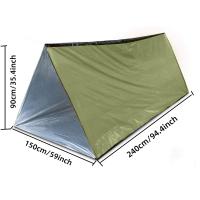 Carpa De Primeros Auxilios Portátil Para 2 Personas Impermeable Y Antigolpes Con Manta Mylar Ideal Para Camping - details 2