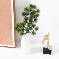Rama De Pino Artificial 34cm Verde Realista Para Fiestas Bodas Decoración De Navidad En Casa Y Habitaciones Planta Artificial - details 6