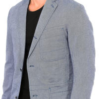 G-Star-Chaqueta Blazer de manga larga y cuello solapa D01241 para Hombre