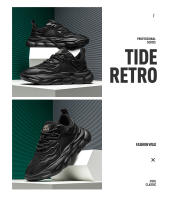 Nuevos Zapatos De Deporte Casual Para Hombre 2024 Suela Antideslizante Transpirable Plataforma Tenis Masculino Zapatillas Deportivas Con Cordones Material Superior De Malla - details 11