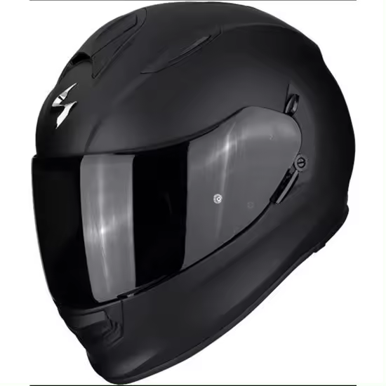 Casco Moto Scorpion EXO-491 Negro | Visor Solar y Ventilación Eficaz - 1