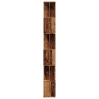 vidaXL Estantería madera de ingeniería madera envejecida 80x24x192 cm - details 3
