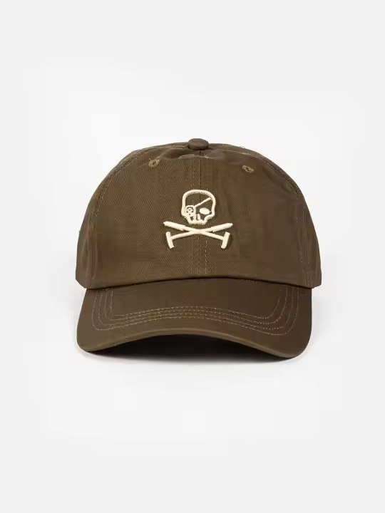Harper & Neyer Gorra de Algodón con Visera Skull - 1