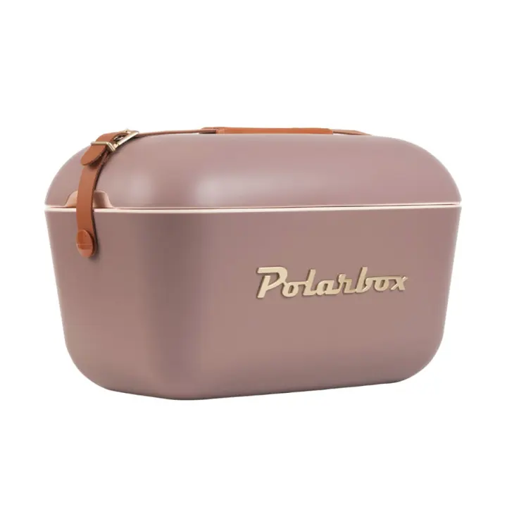 Nevera CoolerBag 12L Mauve Gold - Pop con Asa Marrón Polarbox - 1
