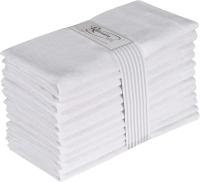 6 Piezas De Toallas De Comedor De Lino Y Algodón Flax Natural Con Esquinas Mitrales Para Boda Toallas De Comedor De Tela Natural - details 5
