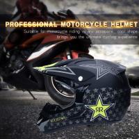 Casco Bicicleta Adulto Montaña,Casco De Descenso para Niños Regalos Adultos Gafas Máscara Guantes BMX MTB ATV Carrera Integral Casco - details 1