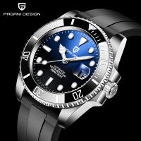 Reloj Mecánico Automático PAGANI DESIGN 2024 Para Hombre 40mm Acero Inoxidable Resistente Al Agua Con Correa De Goma Calibre NH35A - details 9