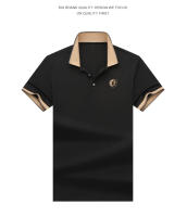 Camisa Polo Para Hombre Con Bordado De Manga Corta Estilo Inglés Anti-Pelusa Suave Para Primavera Y Verano Talla Regular - details 6