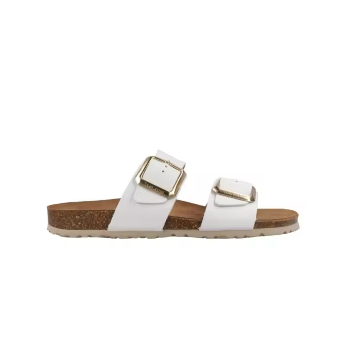 Sandalias Planas Inter-bios 7232 Mujer Blanco - 1