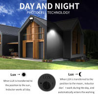 Fresnel De Inundación 30W Con Sensor De Movimiento Lámpara De Calle Para Jardín Iluminación Exterior Para Garage 6000K Luz Fría LED 240V - details 2