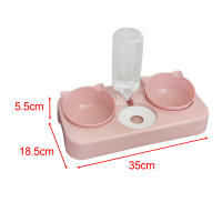 Juego De Cuencas Para Gatos Y Agua Con Dispensador Automático Alimentador Para Perros Pequeños O Medianos Gatos Gatitos Conejos Puppies - details 12