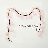 Guirnalda De Flores Artificiales De Cerezo 180cm Para Decoración De Boda Y Hogar Silken Artificial Cherry Blossom Vine Centros De Mesa - details 2