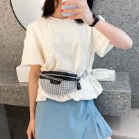 Bolso De Noche Para Mujer Con Diamantes Bolso De Cintura Brillante Bolsa De Pecho Estilo Casual Bandolera De Moda - details 7