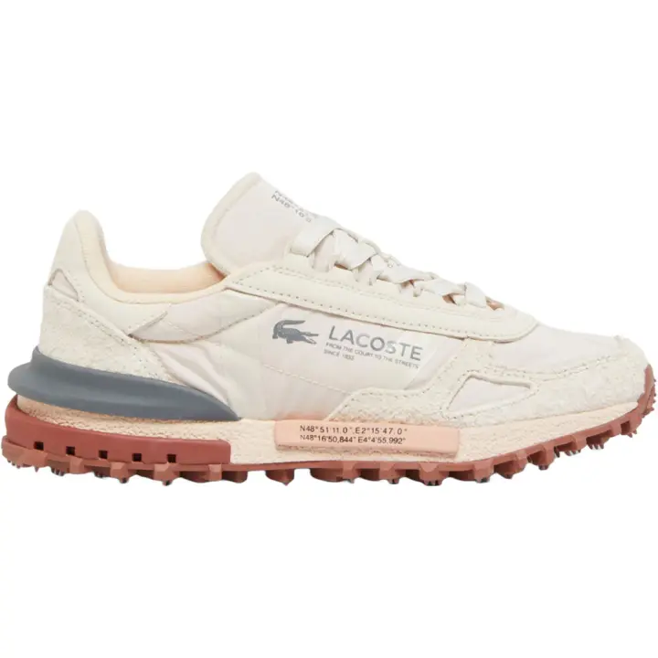 Zapatillas Beige Lacoste De Mujer Elite Active Cómodas y Ligeras - 1
