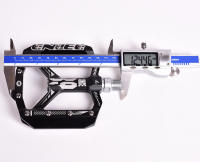 Pedales De Bicicleta MTB Ultralight De Aluminio L7U Material Con Rodamiento DU Para Montaña DH XC AM Tamaño 125*105*15MM - details 28