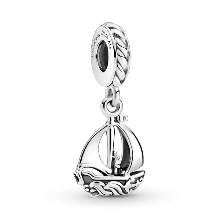 Pandora Pandora Charm Colgante en plata de ley Barco de Vela 799439C00 , para Mujer - 1