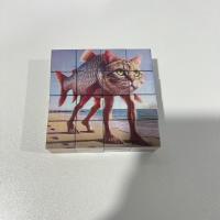Bloques Magnéticos De Madera Con Conexiones Magnéticas Anime Shanhaijing Figura De Hombre De Madera Juguete De Construcción Para Niños - details 5