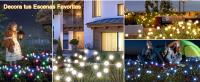 Luces Solares de Jardín, 2 Paquetes de 10 LEDs Lámparas Solares Luciérnagás, Luces de Jardín Impermeables PARA LA Decoración del Patio - details 4