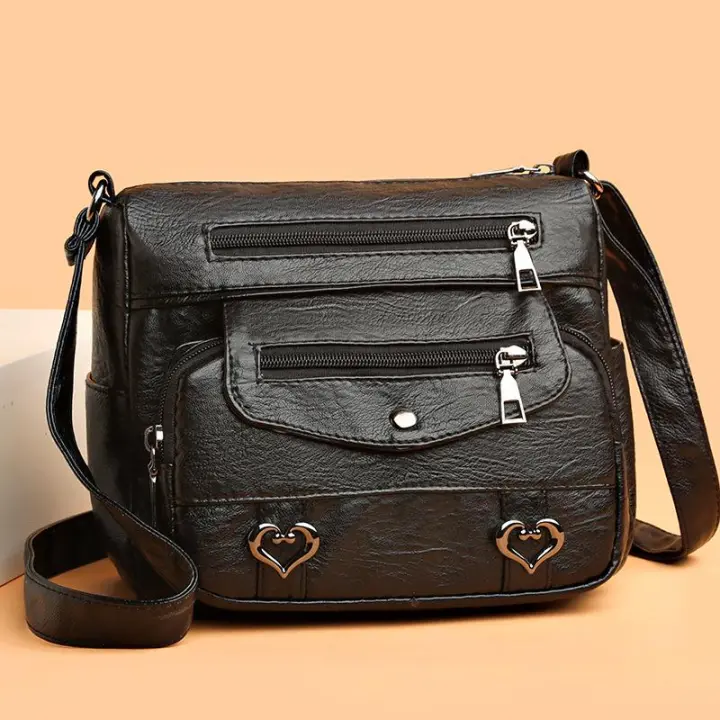 Yogodlns, Bolso de Hombre type bandolera de Piel de alta calidad Vintage para Mujer, Bolso Mensajero de gran capacidad, bolsos de viaje para mamá de Diseño de lujo - 1