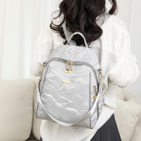 Nueva Mochipa de Tela Oxford with Textura de moda informal, mochila versátil y encilla para Exterior, Bolso de viaje para Mujer - details 14