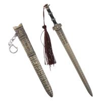 Espada Antigua Con Funda Lanza De Cartas Mini Espada Retro Juguete Para Abrir Sobres En La Oficina Material De Aleación Tamaño 8.85 Pulgadas - details 0
