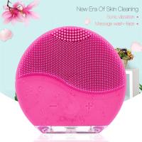 Cepillo De Limpieza Facial Eléctrico De Silicona Con Masaje Profundo a Alta Frecuencia Impermeable Cuidado De La Piel Recargable Por USB - details 3