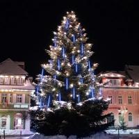 Luces De Lluvia De Meteoros LED 50cm 8 Tubos Impermeables Para Decoración De Jardín Patio Fiesta Navidad Y Año Nuevo Multicolor Blanco Cálido Azul - details 25